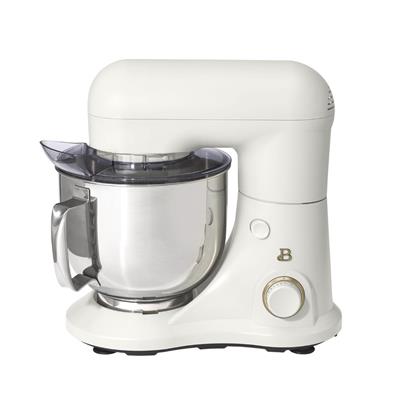 Beautiful 5.3 Qt Stand Mixer, Lightweight & Powerful with Tilt-Head, White Icing by Drew Barrymore - Walmart.com