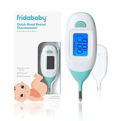 Amazon.com : Frida Baby Thermometer, Rectal Thermometer for Baby, Digital Baby Thermometer for Newborns & Infants : Health & Household