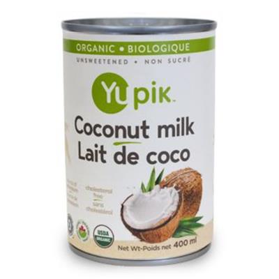 Yupik Organic Coconut Milk 18% 400 mL – Bloom Organic Bazaar
