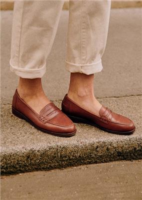 André Loafers - Natural Heritage Leather - Vegetable-tanned smooth cowhide leather - Sézane