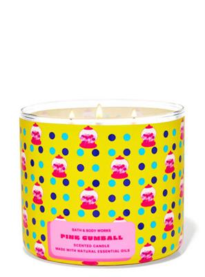 Pink Bubblegum 3-Wick Candle  | Bath & Body Works