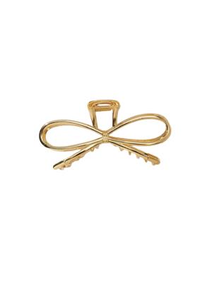 Gold Bow Claw Clip - EB and Co.