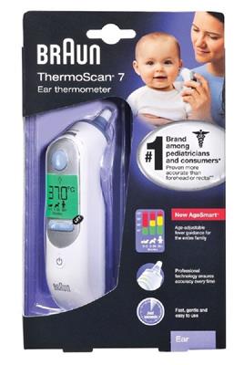 Braun Thermoscan 7 Ear Thermometer 6520 | Thermometers | Baby Bunting AU