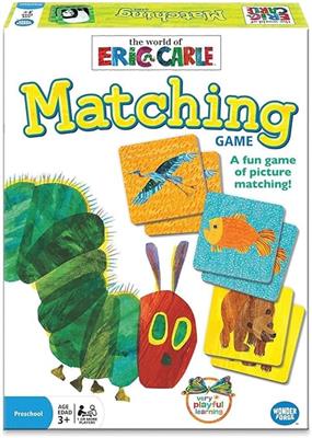 Amazon.com: Wonder Forge Eric Carle Matching Game For Boys & Girls Age 3 To 5 - A Fun & Fast Animal Memory Game : Toys & Games