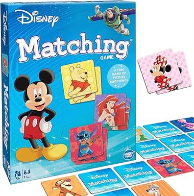 Amazon.com: Wonder Forge Disney Classic Characters Matching Game | Fun Learning Toy for Kids Ages 3-5 | Engaging Memory Skills Game | Features Beloved
