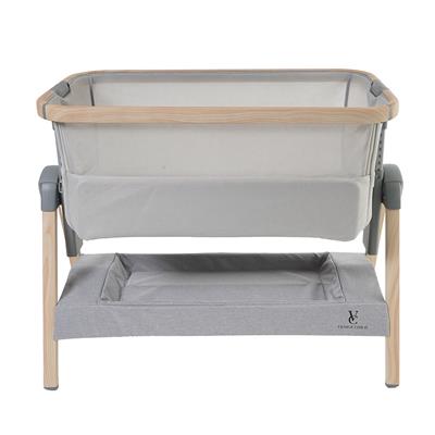 Venice Child California Dreaming Bedside Bassinet in Gray Wood