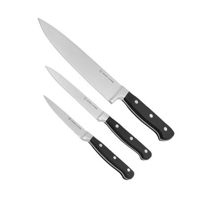 Dura Living 3-Piece Kitchen Knife Set - Forged High Carbon Stainless Steel Cooking Knives