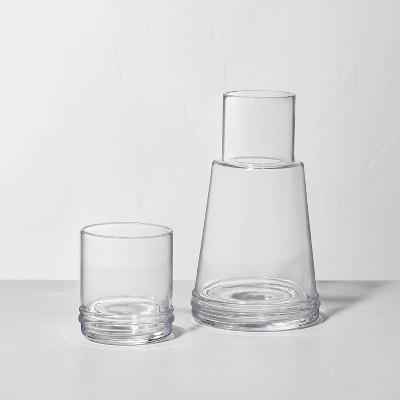 23.5oz Glass Carafe Set - Hearth & Handâ„¢ With Magnolia : Target