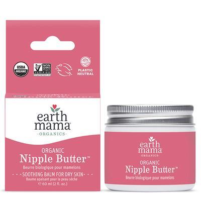 Organic Nipple Butter Breastfeeding Cream | Earth Mama