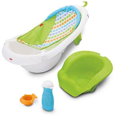 Fisher-Price 4-in-1 Sling n Seat Baby Bath Tub, Green | Babies R Us Canada