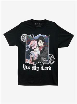 Black Butler Yes My Lord Boyfriend Fit Girls T-Shirt | Hot Topic