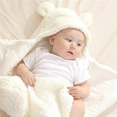 Amazon.com: Baby Swaddle Blanket Boys Girls Cute Cotton Plush Receiving Blanket Soft Newborn Sleeping Wraps for Infant 0-6 Months : Baby