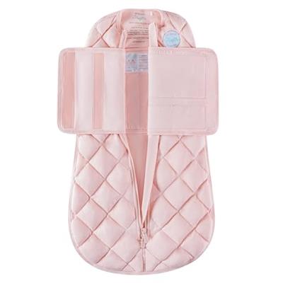 HugMe™ Wearable Baby Swaddle Blanket 0-6 Months – Feels Like a Hug – Newborn/Infant Baby Sleep Swaddle Sack – Organic Cotton - 2 Way Zipper Transition