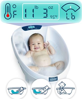 Baby Patent AquaScale 3 in 1 Digital Bathtub