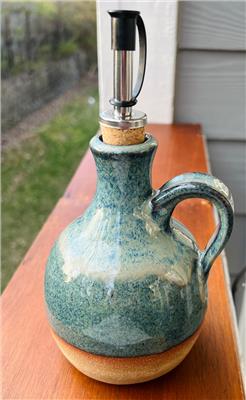 Handmade Ceramic Oil Pourer 14 Oz  - Etsy