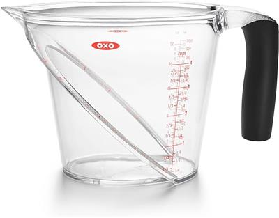 Amazon.com: OXO Good Grips 4-Cup Angled Measuring Cup: Oxo Measuring Cups: Home & Kitchen