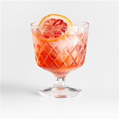 Hatch Short Faceted Cocktail Glass