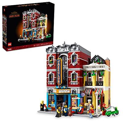 LEGO Icons Jazz Club 10312 Building Set for Adults and Teens, A Collectible Gift for Musicians, Music Lovers, and Jazz Fans, Includes 5 Detailed Rooms