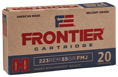 Frontier .223 Rem 55 Grain Centerfire Rifle Ammo