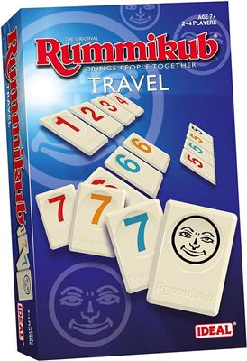 IDEAL | Rummikub Travel game: Brings people together | Family Strategy Games | For 2-4 Players | Ages 7  : Amazon.co.uk: Toys & Games