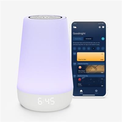 Amazon.com: Hatch Rest Baby Sound Machine, Night Light | 2nd Gen | Sleep Trainer, Time-to-Rise Alarm Clock, White Noise Soother, Music & Stories for N