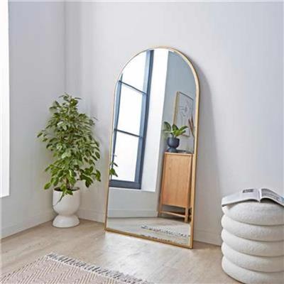 Apartment Arched Full Length Leaner Mirror | Dunelm