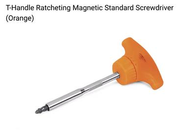 Snap-on Store
T-Handle Ratcheting Magnetic Standard Screwdriver