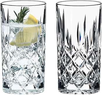 Amazon.com | Riedel Glass Tumbler Spey Longdrink, Set of 2: Tumblers & Water Glasses
