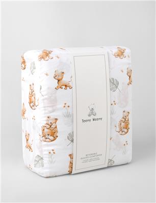 Teeny Weeny Reversible Quilt, Little Lion - Baby Manchester