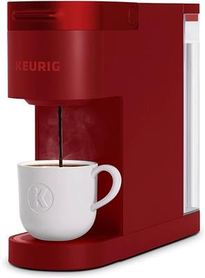 Amazon.com: Keurig® K- Slim® Single Serve K-Cup Pod Coffee Maker, Multistream™ Technology, Scarlet Red: Home & Kitchen
