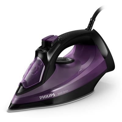 Philips 5000 Series Steam Iron (Dark Purple) - JB Hi-Fi