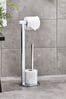 Buy Chrome Oslo Floor Standing Toilet Roll Holder from the Next UK online shop