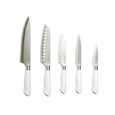 DURA LIVING EcoCut 10-Piece Kitchen Knife Set - High Carbon Stainless Steel Blades, Eco-Friendly Han