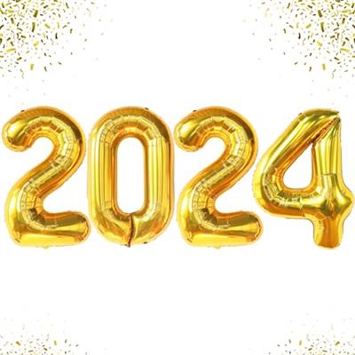 KatchOn, Gold 2024 Balloons - Huge, 42 Inch | 2024 Balloons Graduation, Graduation Decorations Class of 2024 | Class of 2024 Balloons, Graduation Part
