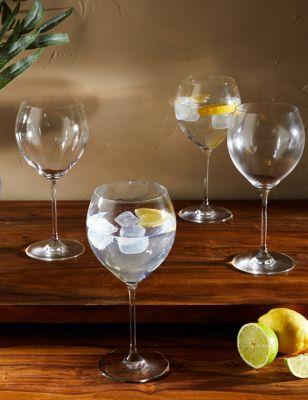 Set of 4 Maxim Gin Glasses | M&S Collection | M&S
