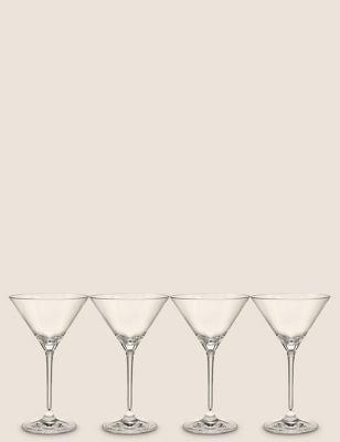 Set of 4 Maxim Martini Glasses | M&S Collection | M&S