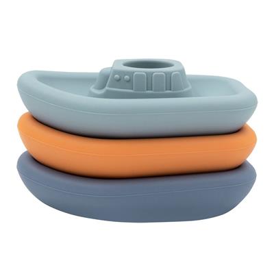 Playground Silicone 3 Pack Tubtime Tug Boat | Bath & Water Toys | Baby Bunting AU