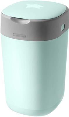 Tommee Tippee Twist & Click Disposal Unit- Sage | Nappy Bins | Baby Bunting AU