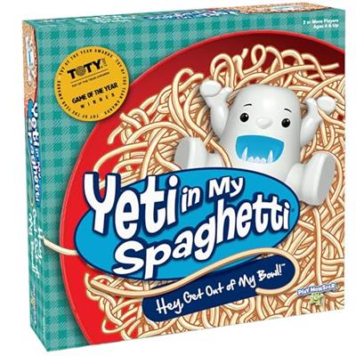 Yeti in My Spaghetti Family Game, Board Games for Kids Ages 4, 5, 6, 7, 8, Kids Board Games, Preschool Games, Award-Winning Board Games For Kids 6-8,