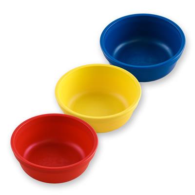 Re-Play Toddler Bowls, Toddler Feeding Supplies, 3pk 12oz Bowls, Primary - Walmart.com