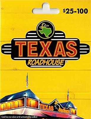 Amazon.com: Texas Roadhouse Gift Card $25 : Gift Cards