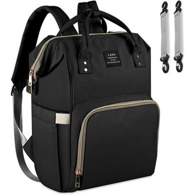 Diaper Bag Multi-Function Waterproof Travel Backpack Nappy Bags for Baby Care - Large Capacity,Black - Walmart.ca