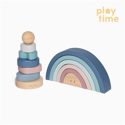 Wooden Baby Toys Gift Set | MORI