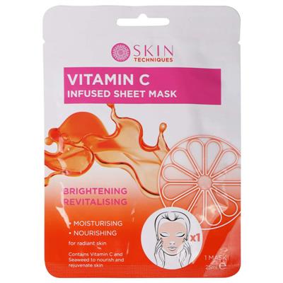 Skin Techniques Vitamin C Infused Sheet Mask | Skincare - B&M