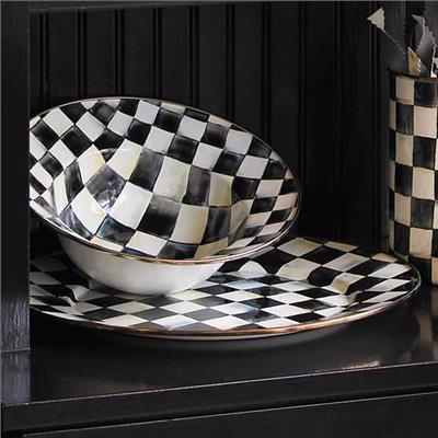 Courtly Check Serving Platter