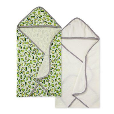 Burts Bees Baby - Hooded Towels, Avo-crazy