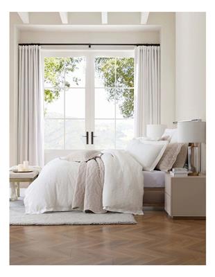 Private Collection Marbella Quilt Cover Set In Ivory | MYER