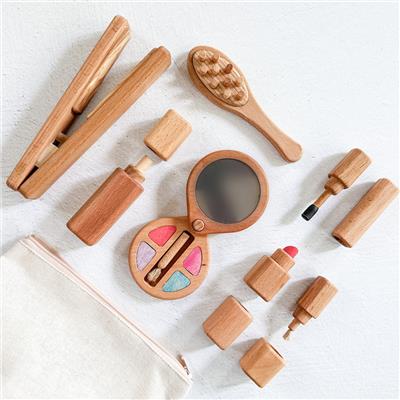 Handmade Wooden Makeup & Hair Set — Oak & Ever