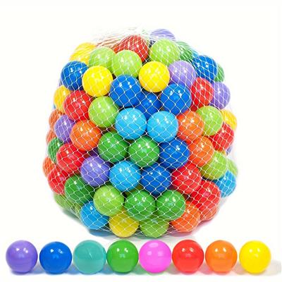 Soft Plastic Mini Ball Pit Ball W/ 8 Bright Color Pressure - Temu United Kingdom