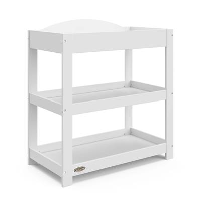 Graco Customizable Baby Changing Table with Storage Shelves